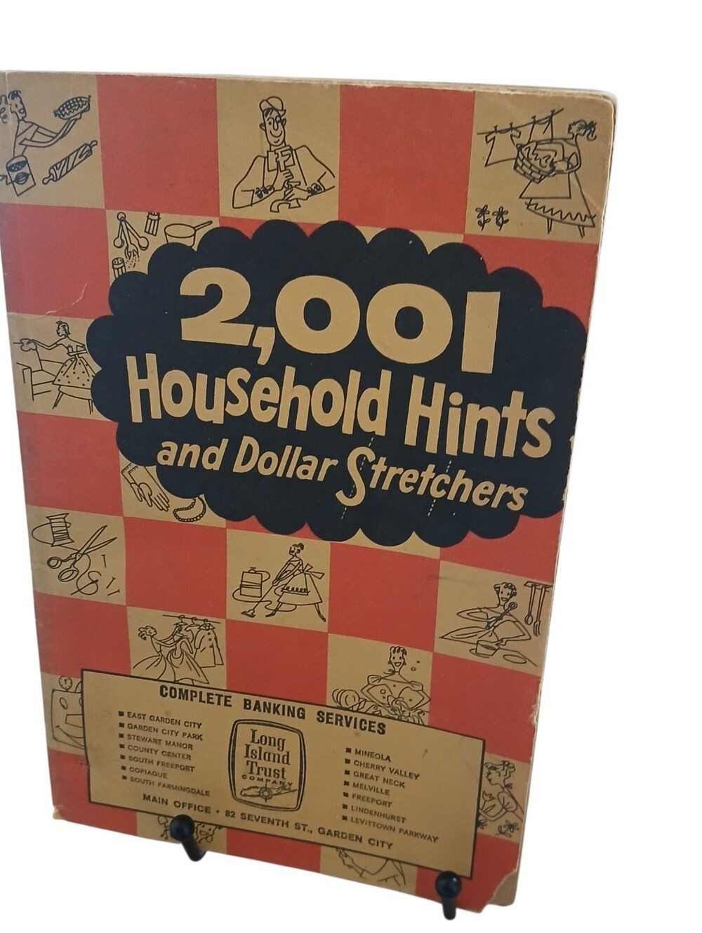 2,001 Household Hints and Dollar Stretchers Vintage  1957 Book Magazine